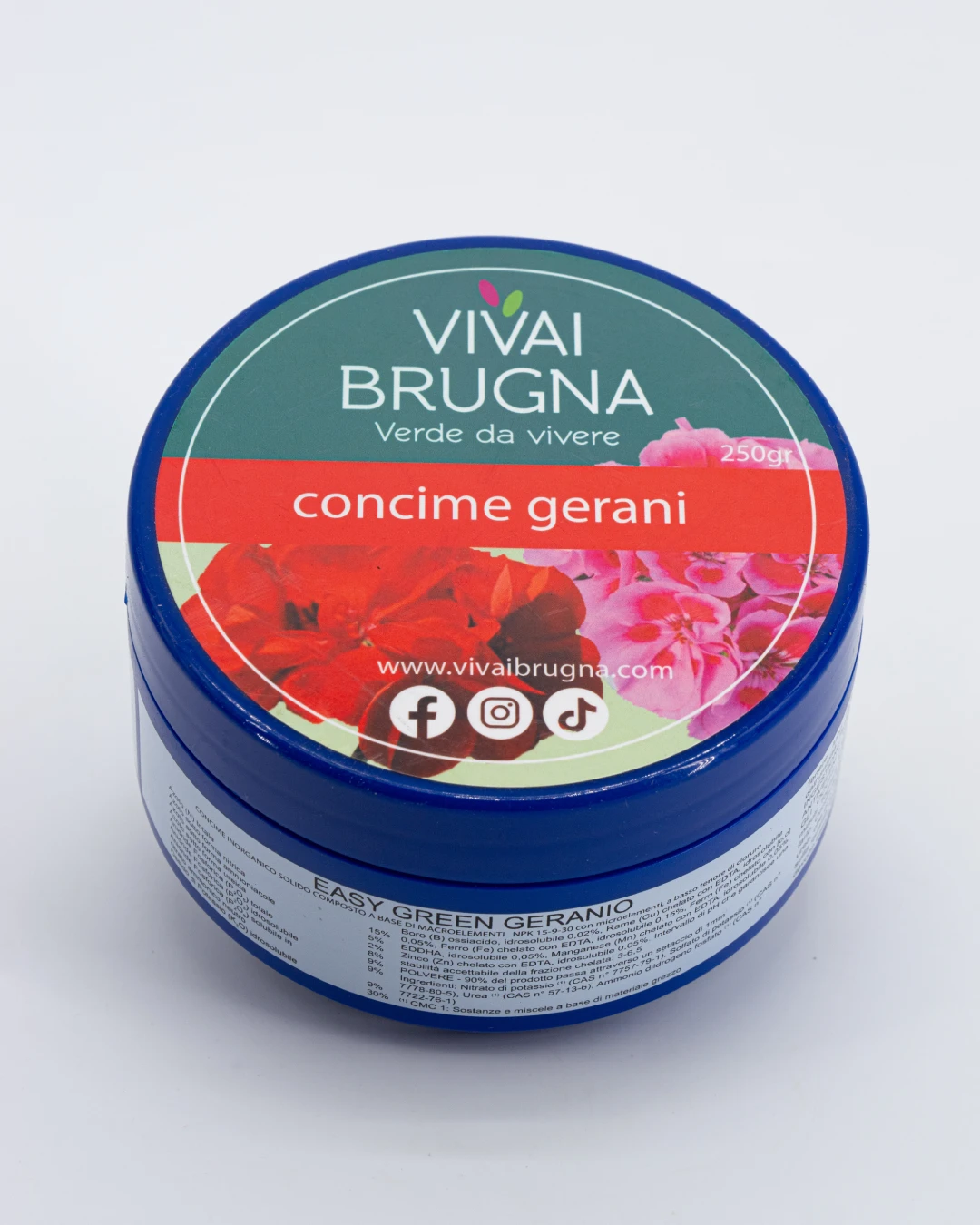 Concime geranio - Vivai Brugna