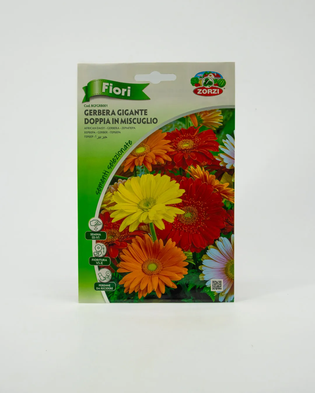 Gerbera gigante doppi in miscuglio
