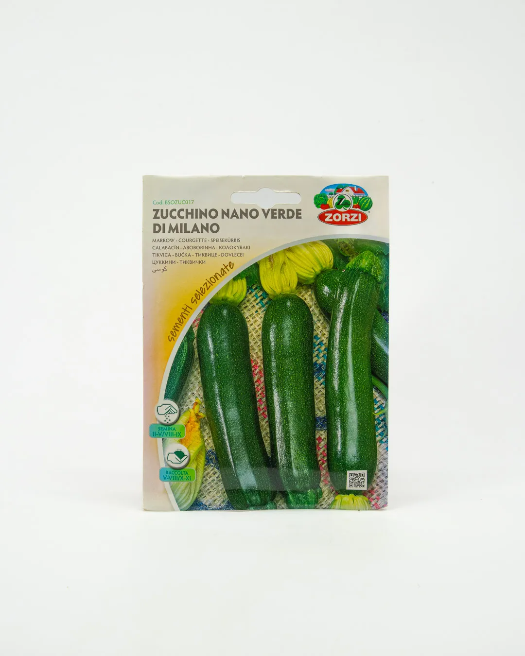 Zucchino nano verde di Milano